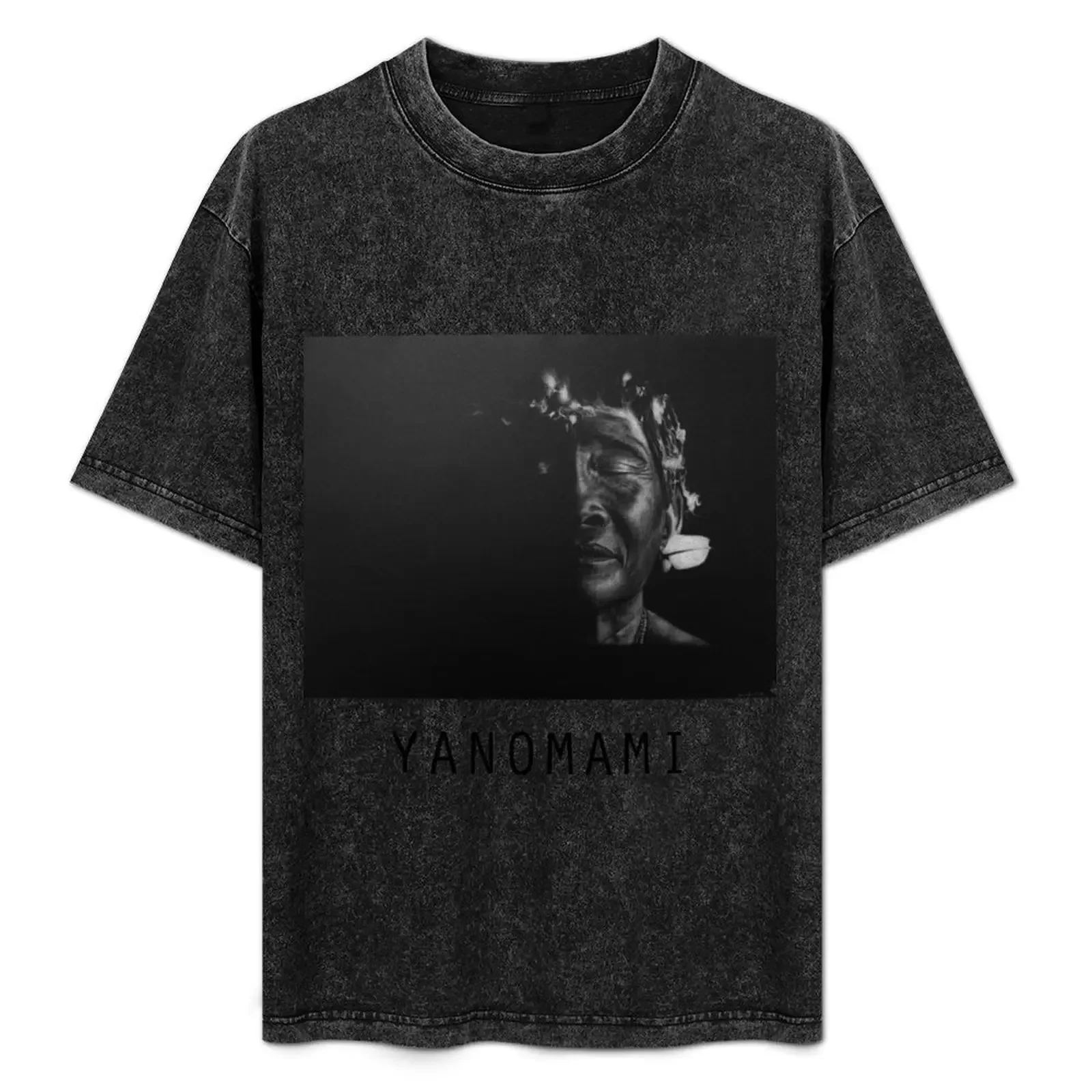 

Yanomami with title T-Shirt t shirt for man 100 percent cotton t shirts with prints cotton t shirt pack man tshirt T-Shirt