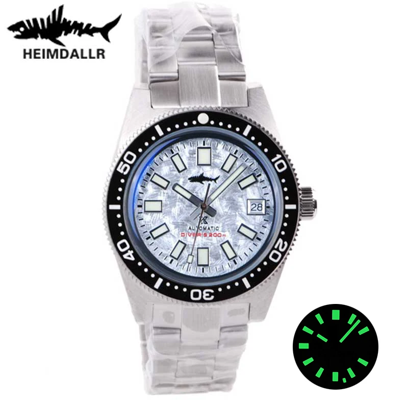 

Heimdallr 62MAS Men's Dive Watch Snowflake Dial Sapphire NH35 Automatic Movement 300M Water Resistance Mechanical Wrist Watch