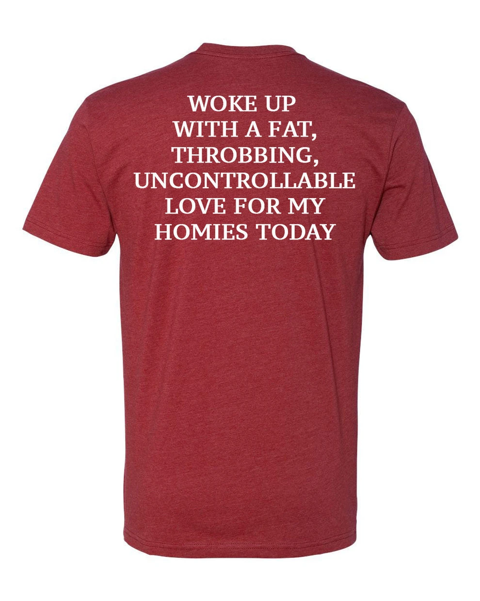 Love for The Homies Tee Tactics Graphic Cotton Tees Printing High-end Luxury Unisex Style Both of Men and Women