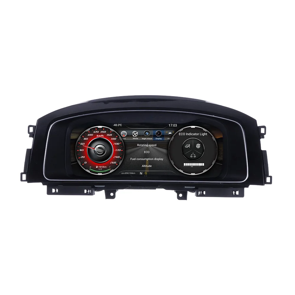 Car LCD Instrument Panel Replacement Dashboard for VW B8 PASSAT CC golf 7 GTI Variant Entertainment Intelligent Multimedia Linux