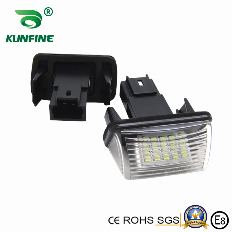 Plafonnier LED pour KIT 206 OJ Coupé Cambriolet 206 4D Sedan 206 OEM n ° 6340.A3, 2 pièces