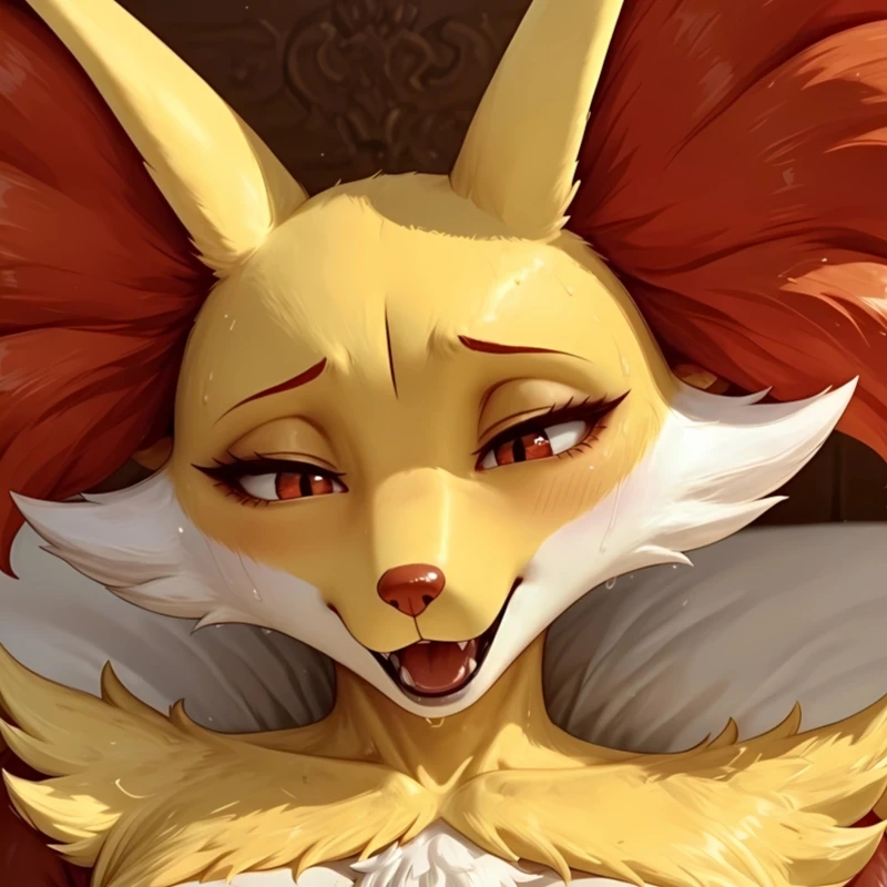 

Dakimakura Anime Pillowcase delphox Double-sided Print Life-size Body Pillow Cover Bedding Gifts