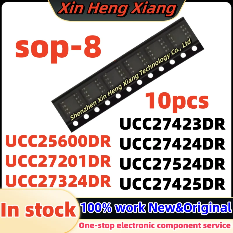 (10Pcs) 25600 27201 27324 27423 27424 27524 27425 UCC25600DR UCC27201DR UCC27324DR UCC27423DR UCC27424DR UCC27524DR UCC27425DR