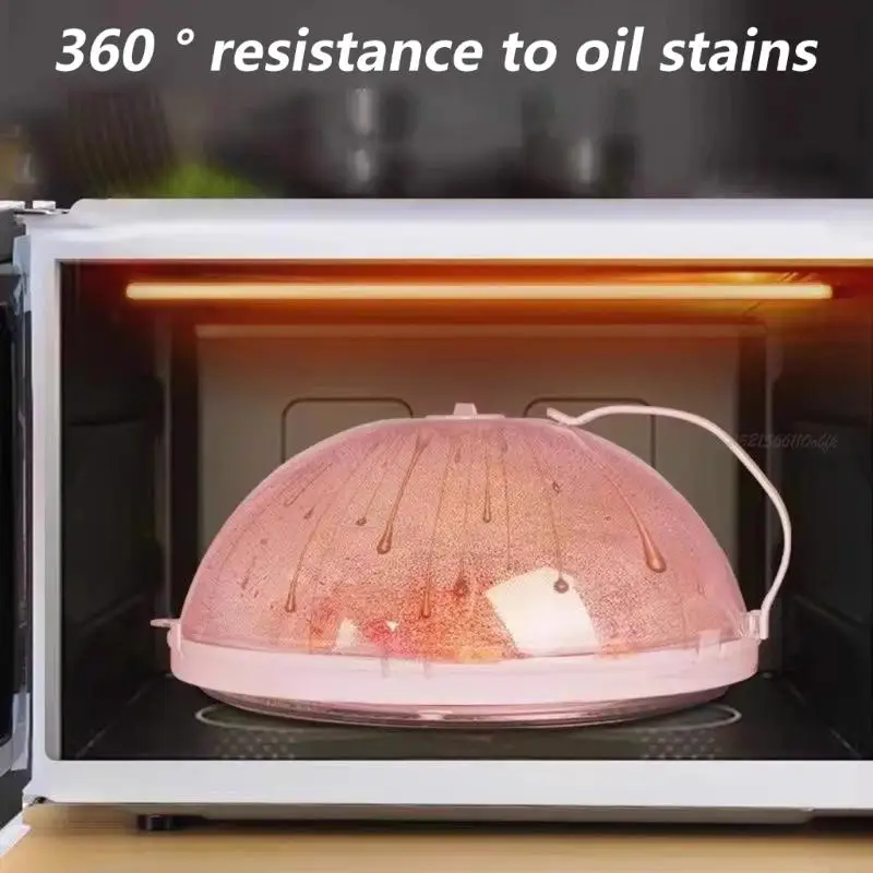 27RB Микроволновая пищевая крышка прозрачная пластина Крышка прозрачная микроволновая печь с высокой термостойкой подходящая для