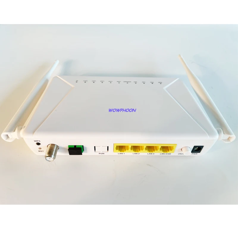 Free Shipping RL804GCW XPON ONU 1GE+3FE+WIFI+CATV optical fiber terminal equipment compatible GPON  EPON