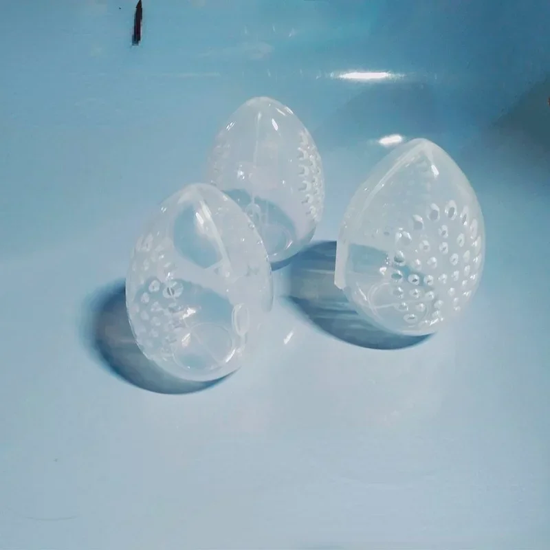 Make-up Blender Houder Stand Droogdoos Lege Make-up Spons Opbergdoos Plastic Eivormige Cosmetische Bladerdeeg Organisator Rek Draagbaar