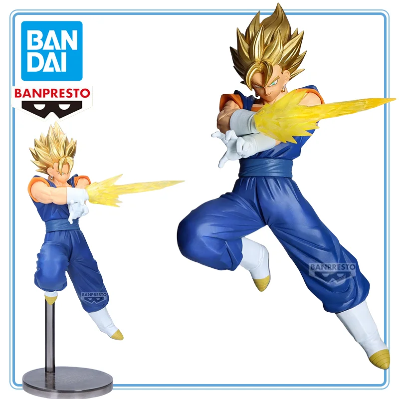 

BANDAI BANPRESTO Original Dragon Ball Z Dokkan Battle Vegito SSJ Garage Kit Anime Cartoon Model Decoration Gifts Toys Model