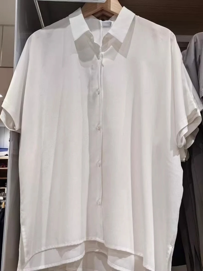 

Summer Casual Floral Print ort Sve irt Women's Busin Commute Faion Personali Try Room 472 Collar Loose Fit