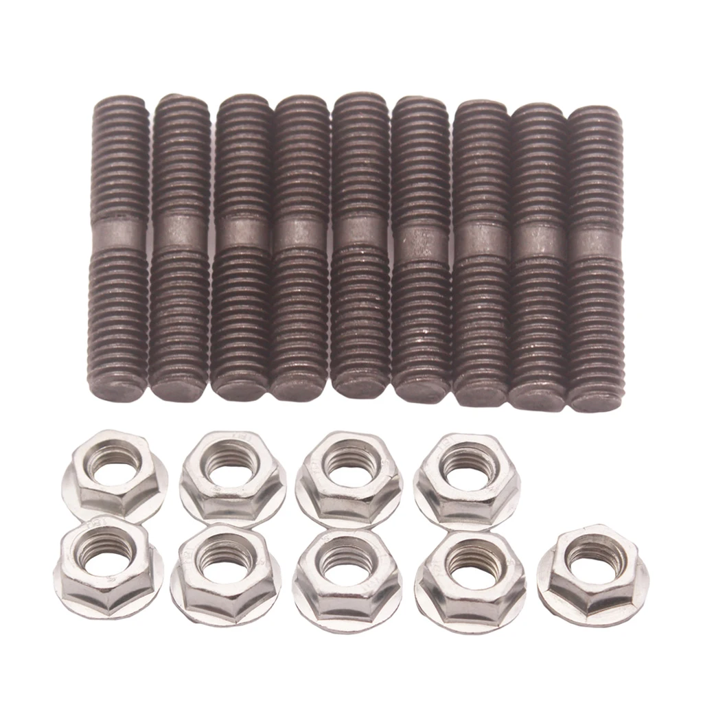 DUMP PIPE STUDS WITH LOCK NUTS for S15 CA18 T2 T25 Tu