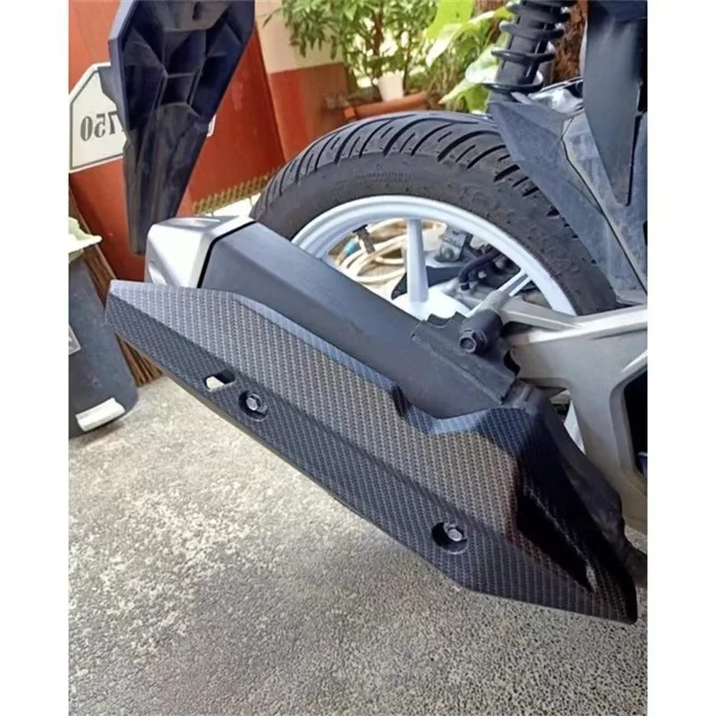 

For Motorcycle CLICK125 150 Motorcycle Modification Accessories, Appearance decoration, Anti-scalding Exhaust Pipe Cover