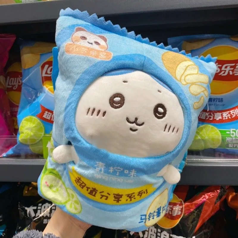 Anime Chiikawa Usagi Potato Chips Snack Bag Dolls Cute Stuffed Toys Birthday Gift Cartoon Lovely Send To Friends 2026 New Kawaii