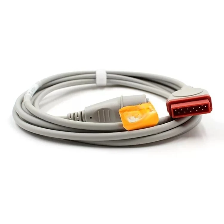 Compatible GEs 11-pin To Edwards Invasive Voltage Adapter Cable Cable Abbott