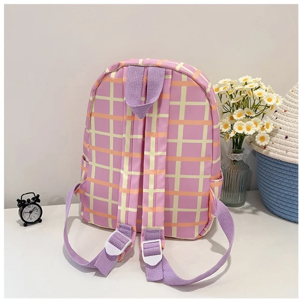 New Cartoon Capybara Backpack Breathable Large Capacity Student Schoolbag Ultra-light Nylon Book Bag