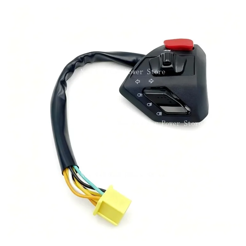 Suitable for Suzuki VR150 HJ150T-19 Motorcycle 125 Handlebar Seat High and Low Light Horn Switch