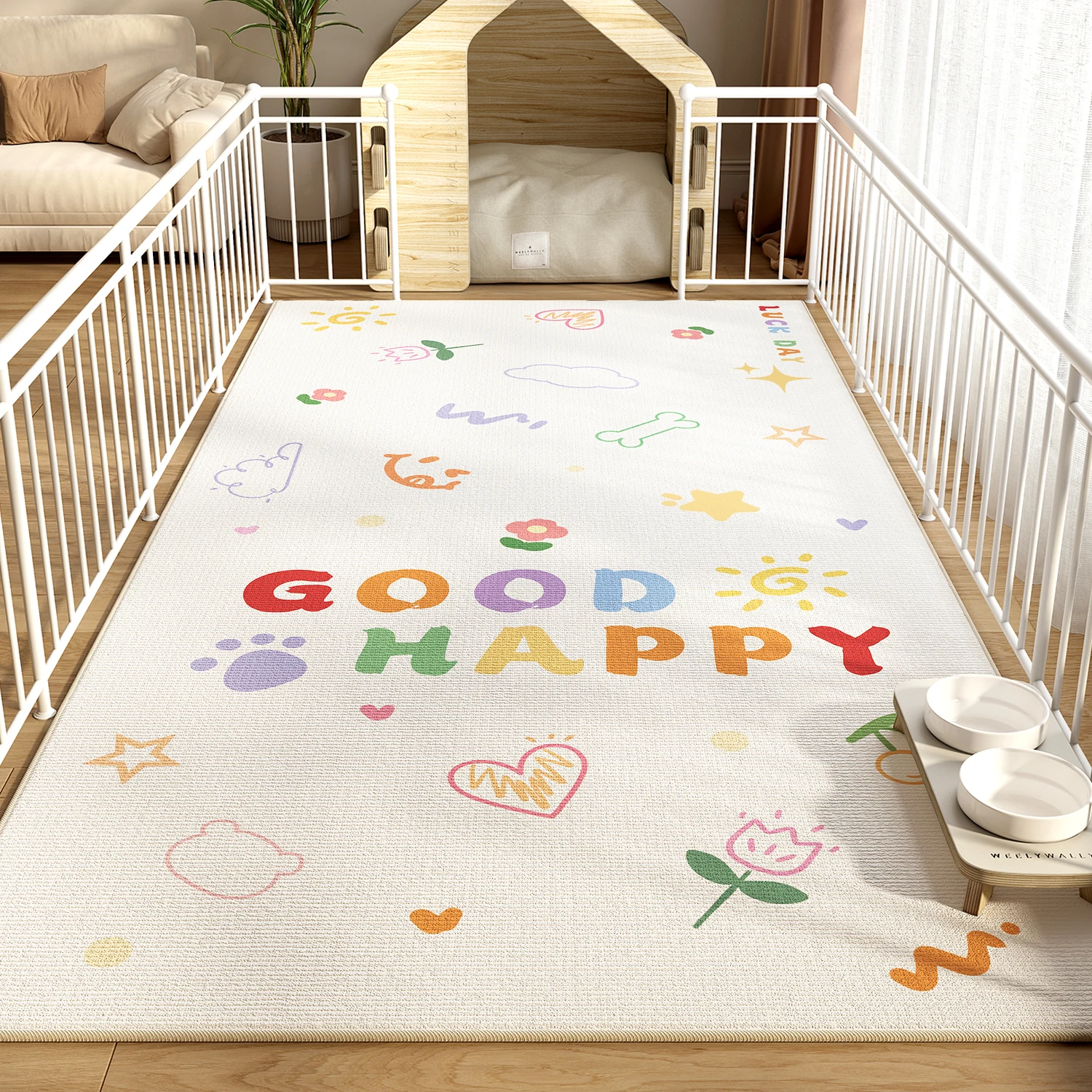 

Водонепроницаемый коврик для животных, противоскользящий, для сна собак, всесезонный, универсальный, для дома, декоративный, для гостиной