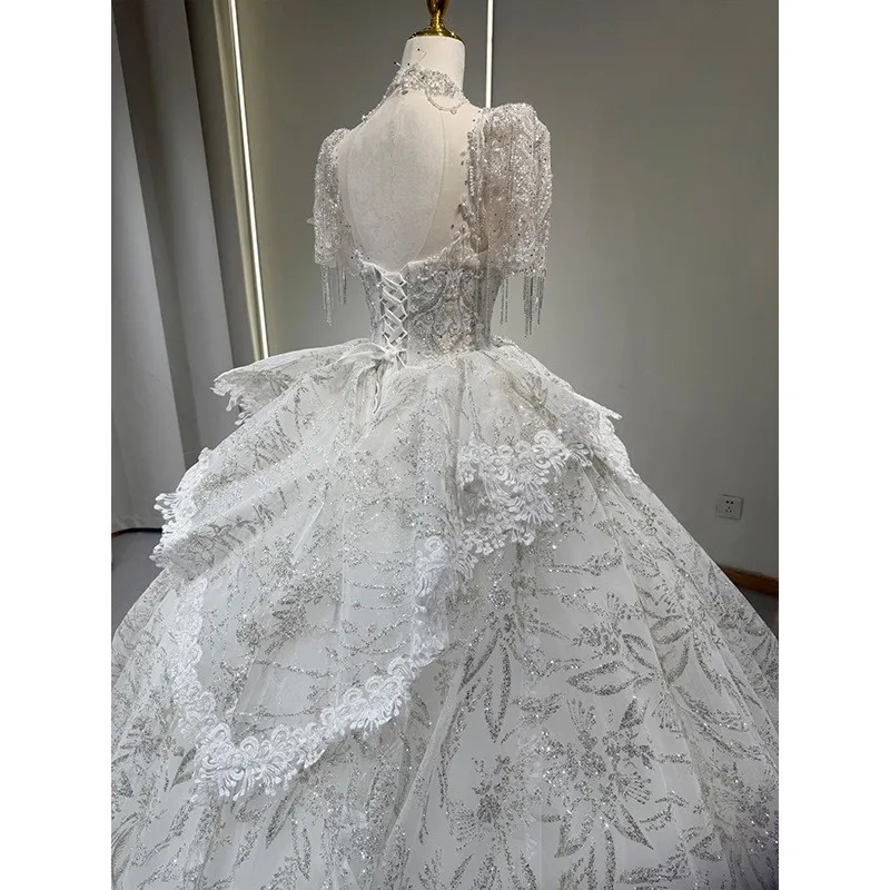 

A new and heavy industrial style chiffon dress