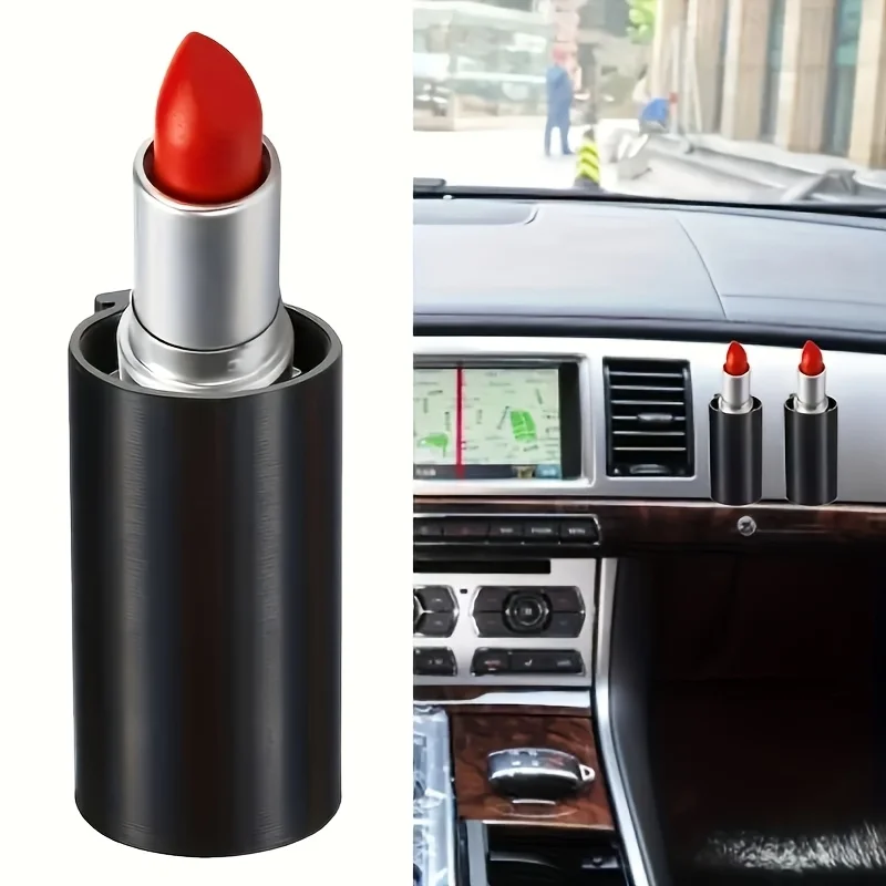 Auto-Lippenstift-Aufbewahrungsbox Lippenstift-Aufbewahrungsregal Selbstklebende Auto-Lippenstift-Aufbewahrungsbox