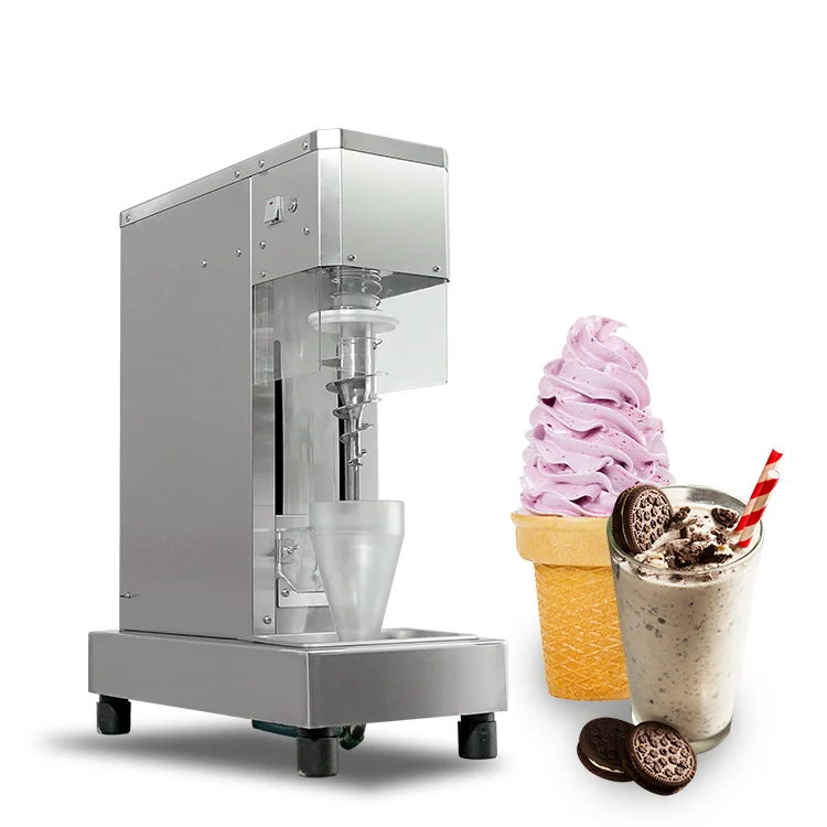 Fruit Swirl Freeze Frozen Yogurt Ice Cream Mixer Swirl Real Fruit Ice Cream