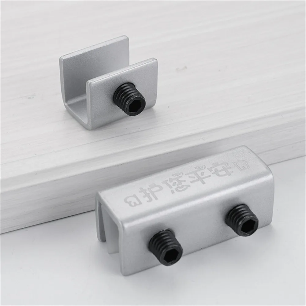 Windows Guard Stopper Adjustable Anti Theft Zinc Alloy Wedge Safety Lock Sliding Window Security Locks No-drill Install