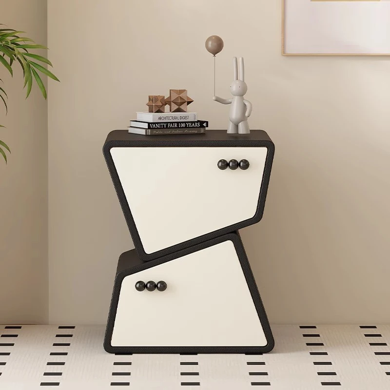 

Design Modern Nightstands Minimalist Mini Nordic Chic Nightstands Bedroom Narrow Mesita De Noche Dormitorio Luxury Furniture