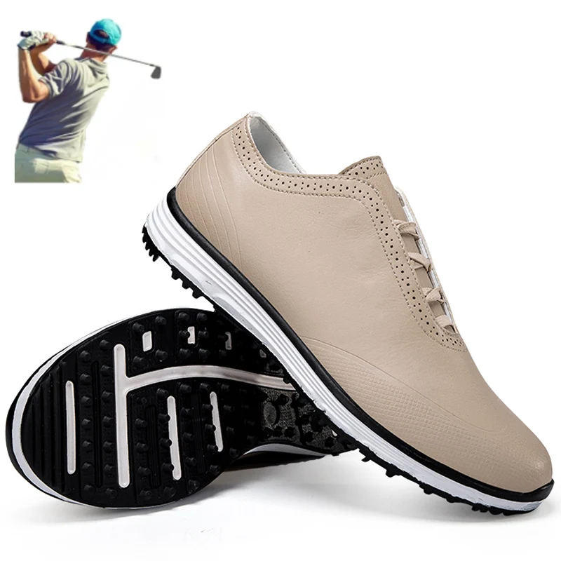 Męskie buty golfowe Trawnik na świeżym powietrzu Wygodne buty sportowe do golfa Przypadkowe buty sportowe Wysokiej jakości modne buty sportowe do