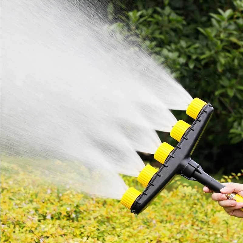 1pcs Garden Lawn Watering Sprinkler 3/5/6 Head Water Mist Nozzle For 1