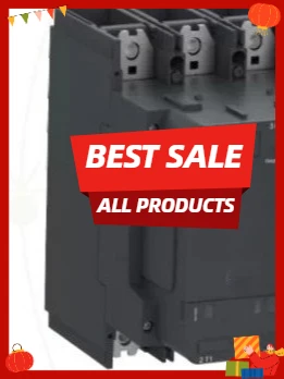 

[Original and genuine] LC1G475KUEC contactor 475A 3P 100-250V AC/DC