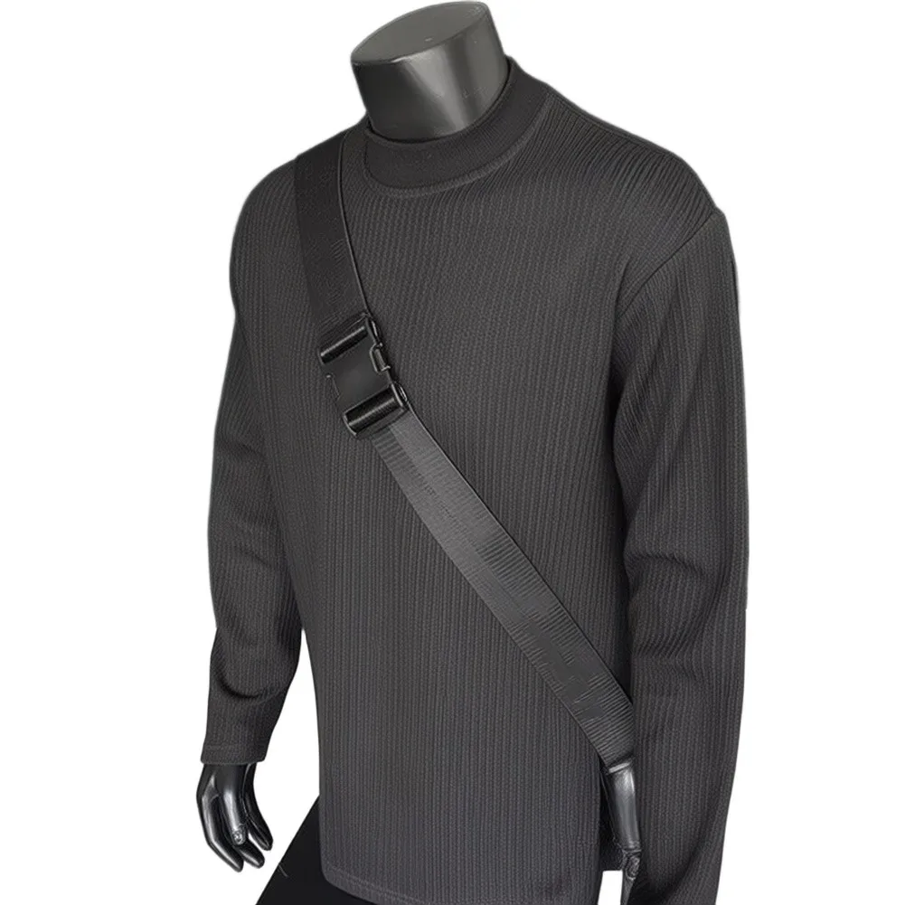 Soft O-Neck Shirt Men Knitted Sweatshirt For Everyday Casual Wear Regular Clothing Length 90 Polyester 10 Spandex
