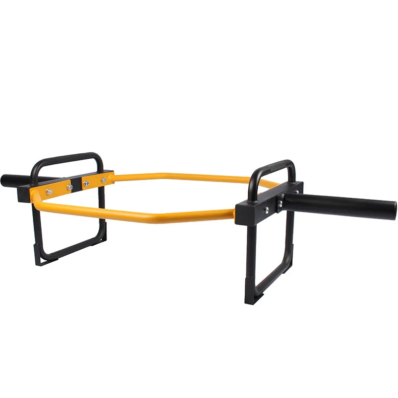 Hexagonal Barbell Bar Hexagonal Ring Barbell Rack Commercial Household Squat Bar Multi-purpose Six-frame Tensile Bar