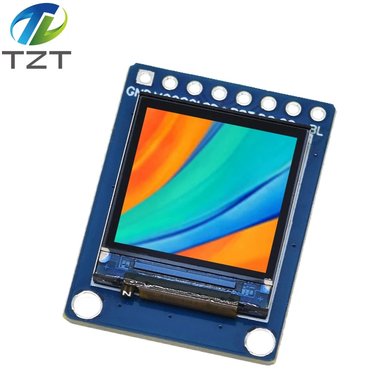 1/3PCS 0.85 Inch 0.85'' Color TFT Display Module HD IPS LCD LED Screen 128X128 SPI Interface ST7735 Controller For Arduino