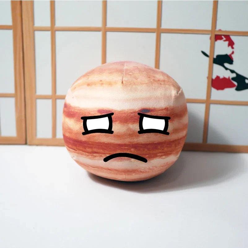 Countryballs Peluche Portachiavi Bambola Terra Luna Marte Venere Sole Giove Mercurio Urano Palla Polonia Palla Farcito Ciondolo Giocattolo Regalo