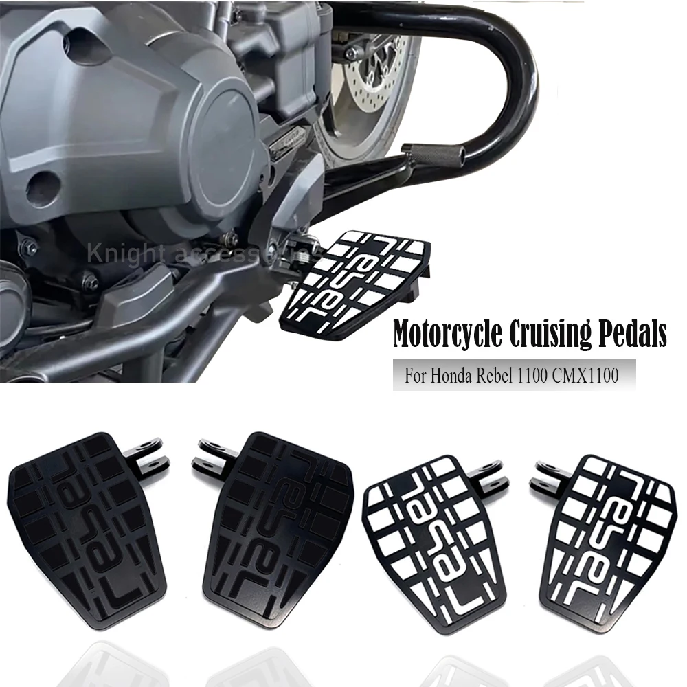 

CMX 1100 Motorcycle Cruising Pedals For Honda Rebel 1100 CMX1100 2021 2022 2023 Wider Pedals Travel Comfort Pedals cmx 1100