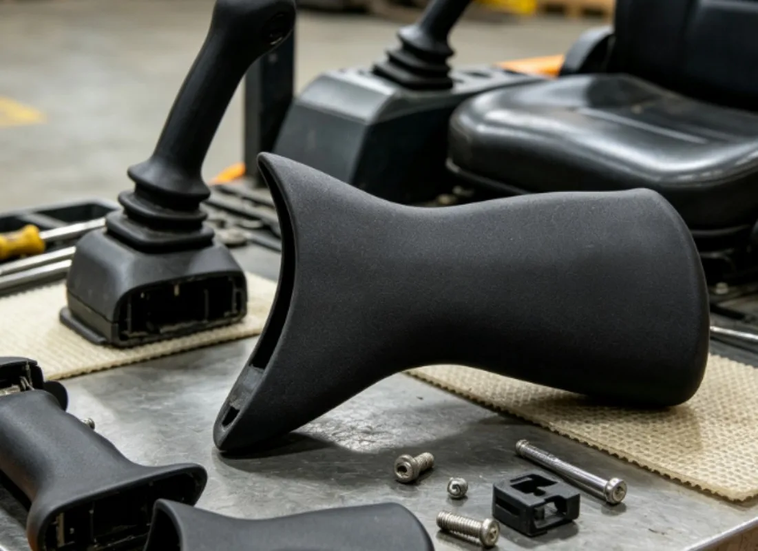 Suitable for Komatsu forklift accessories FB lever handle cover left and right 611611 611613