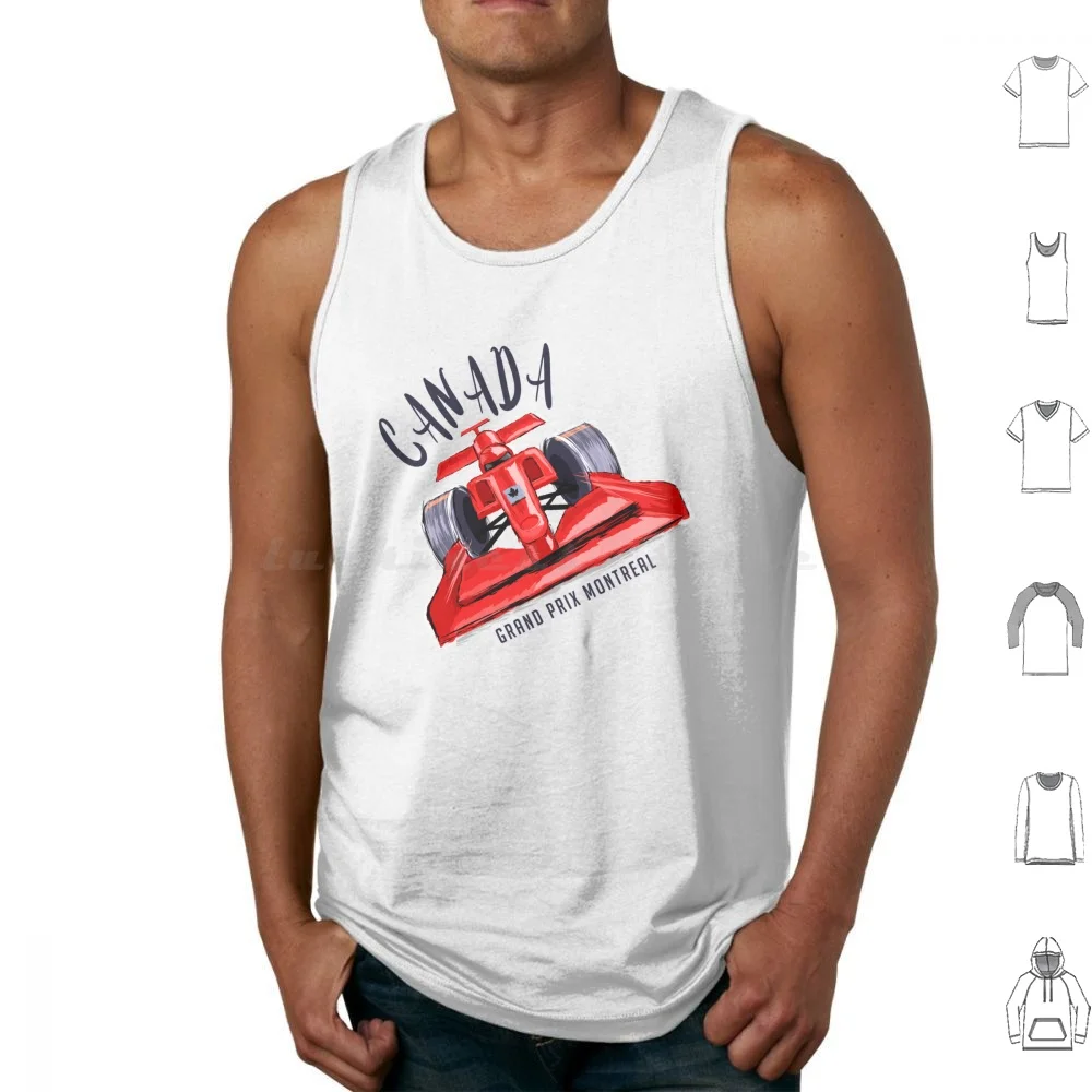 Canada Grand Prix Montreal Tank Tops Print Cotton Canadian Grand Prix Montreal Canada Gp Grand Prix Canada Grand Prix 2022