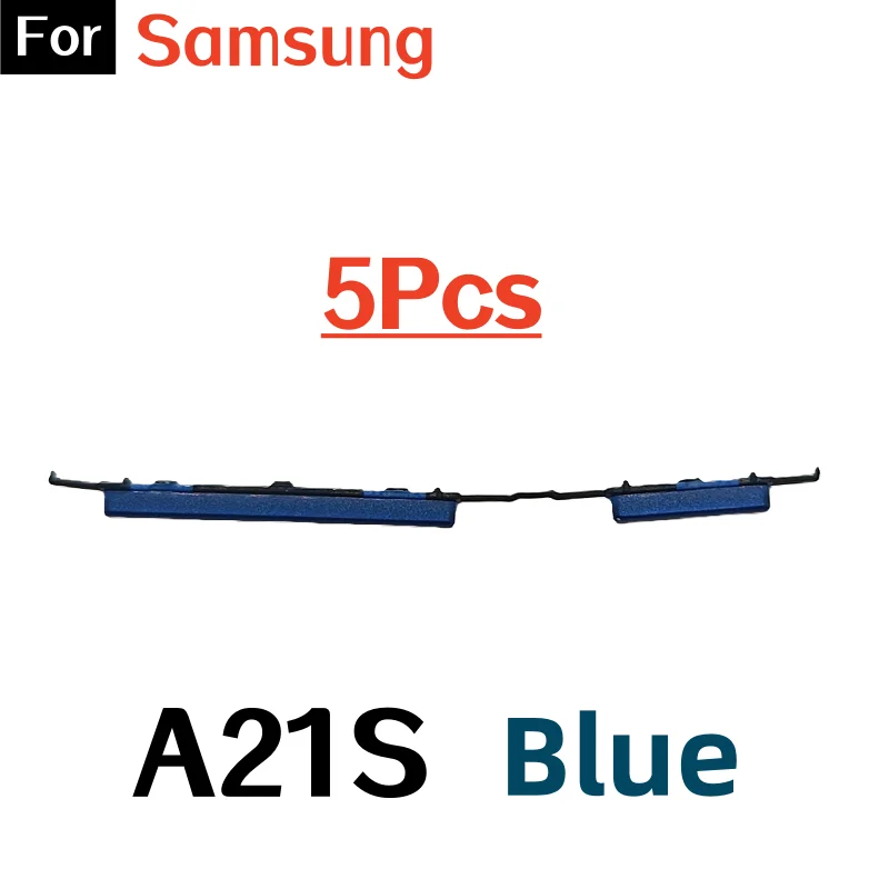 5Pcs / 10Pcs New Power Button Key + Volume Side Button Keys For Samsung Galaxy A21S Volume Side Button image 2
