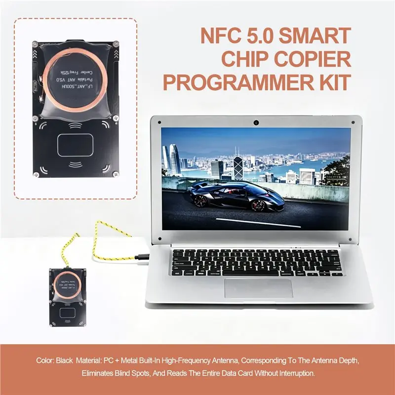 Proxmark3 512M RFID Card Reader IC/ID Key Writer 5.0 Smart Chip Copier Programmer Kit UID S50 Decoding Duplicator