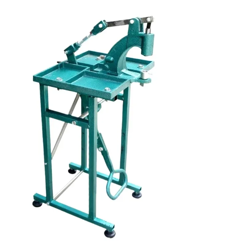 Four-in-one buckle tool Double pedal machine Foot stepping machine Manual buckle machine