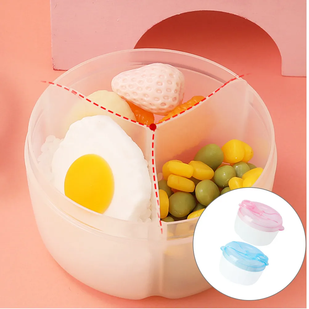 

Набор из 2-х вращающихся контейнеров для детской смеси: портативный, герметичный, пищевой, для путешествий