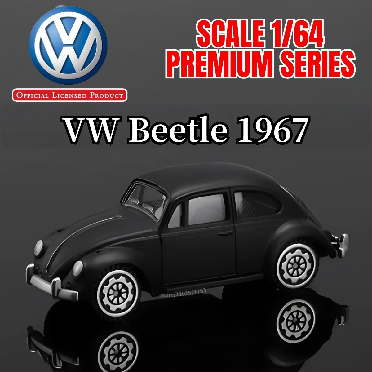 1/64 Volkswagen Beetle 1967 Replica BMW VW Car Model  – Scale Miniature Kid Gift Toy Diecast & Toy Vehicles Juguetes Para Niños