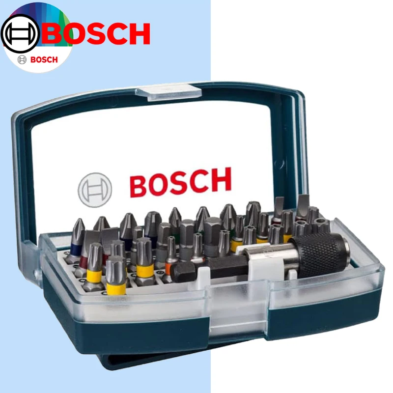 BOSCH 2607017359 32-piece Drill Bits Batch Head Set With Belt Clip Power Tool Accessories