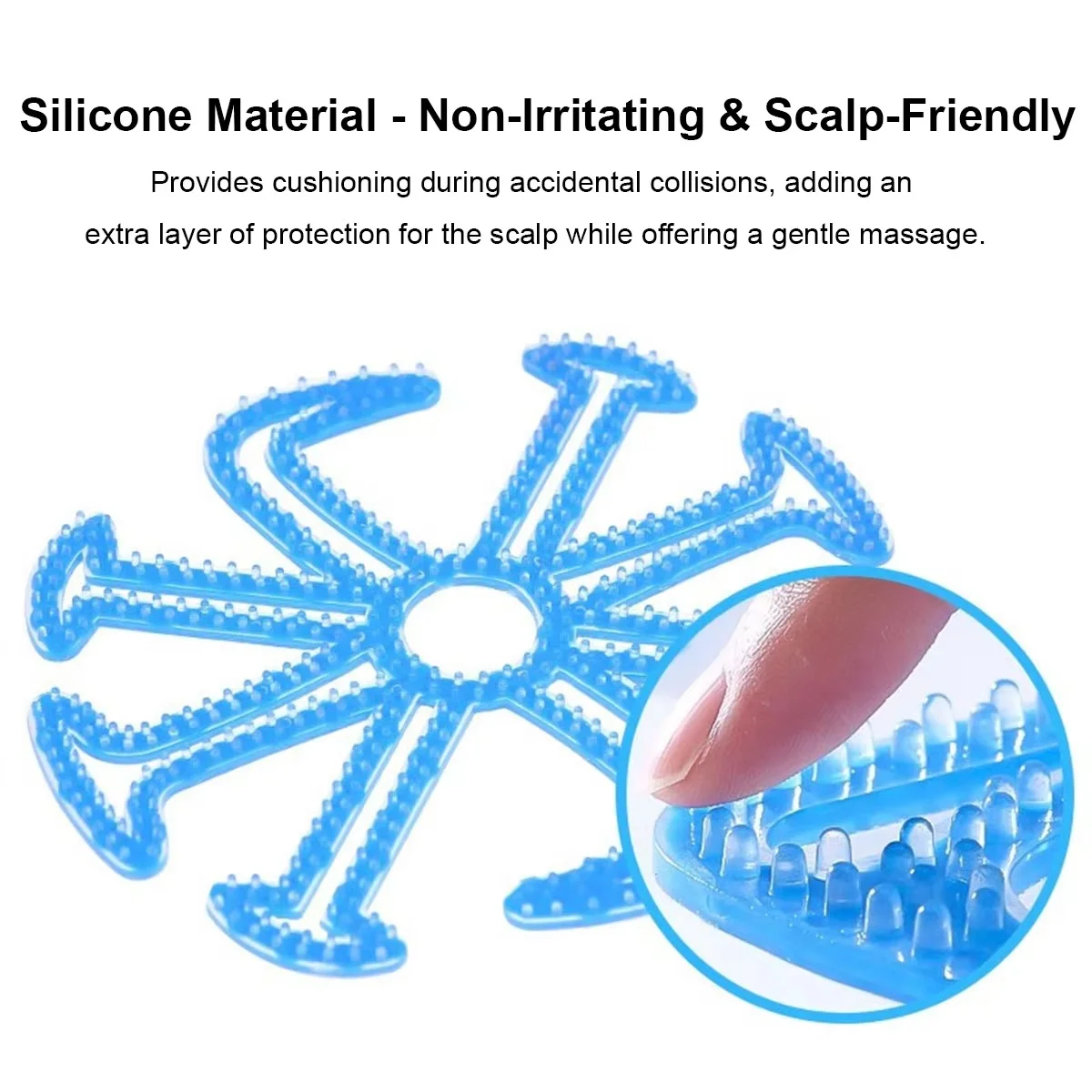 Universal Silicone Helmet Liner Pad, Anti-Deformation Shock Absorption Inner Padding for Motorcycle Bike Cycling Breathable