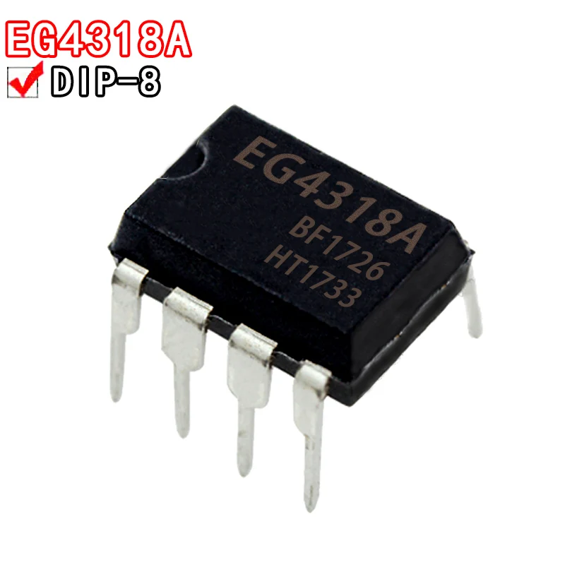 10PCS EG4318A EG4320 EG4321 plug-in DIP-8 battery power management chip IC