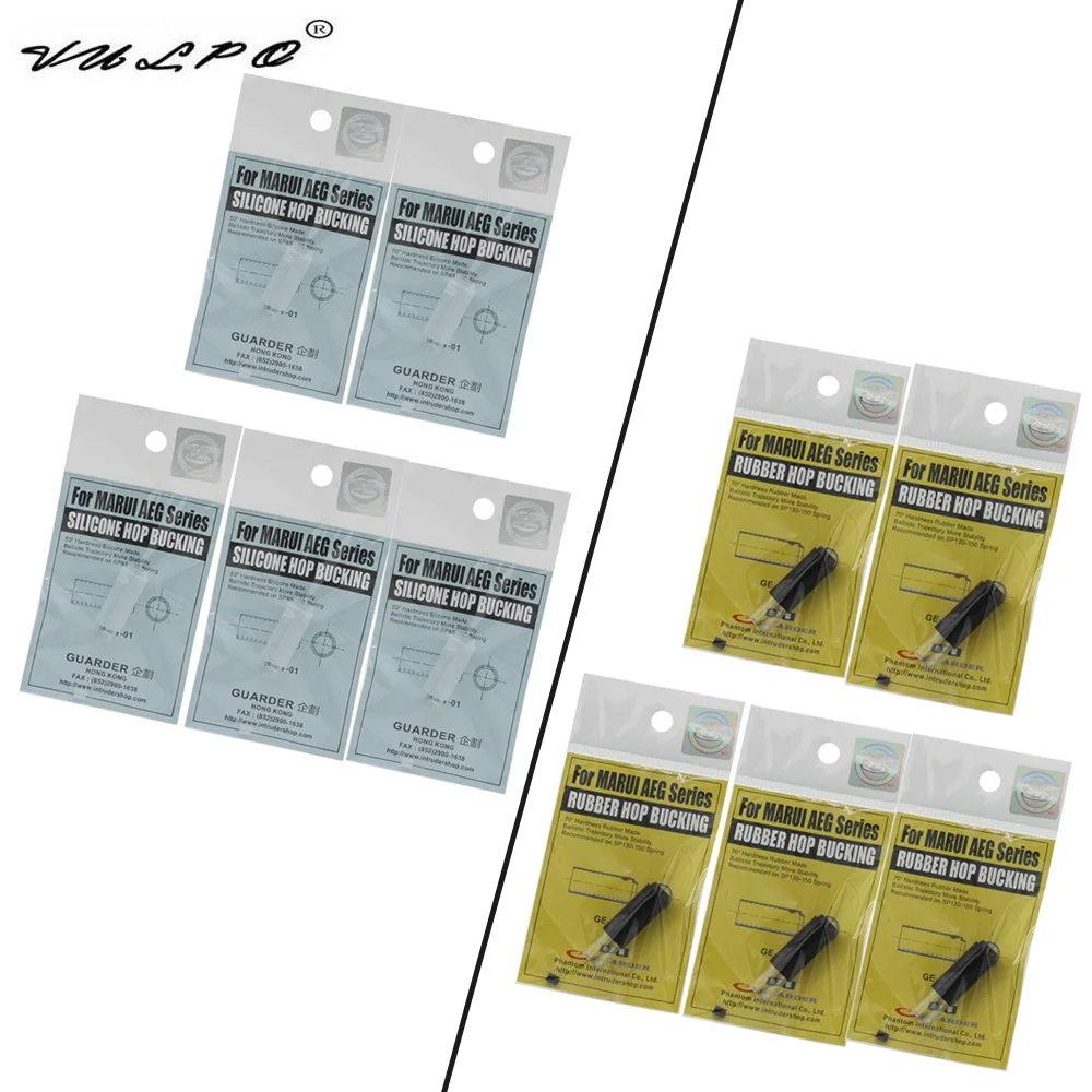 VULPO 5 pcs/10 pcs  Replica Taiwan Guarder Hop Up Bucking Rubber 50/70 Degree Hardness