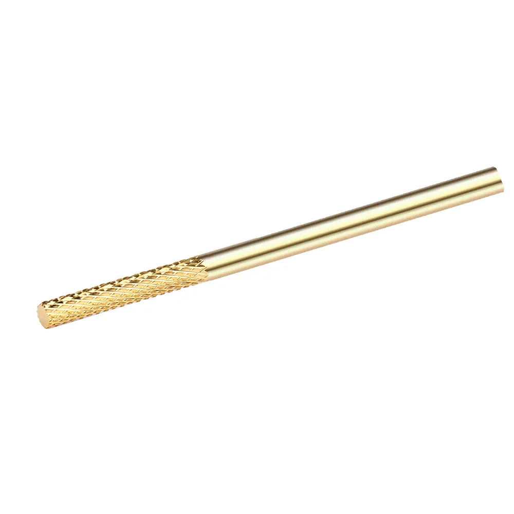 Punta da trapano per unghie professionale 3/32 in carburo di tungsteno per manicure cuticola rimuovi strumenti per fresa per punte da trapano per manicure elettriche