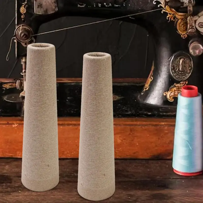 Wool Winding Tube 6PCS Thick Cardboard Yarn Cones DIY Knitting Tube Winder Weave Tube Craft Accessories for Crochet Lovers ﻿