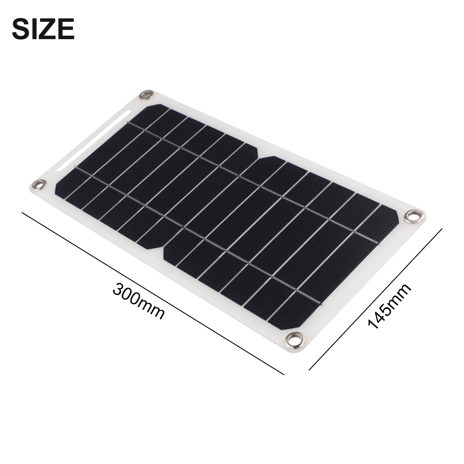 

30W Solar Panel 5V For Car Mobile Charging Mobile Phone Power Bank Monocrystalline Silicon Standard USB Output