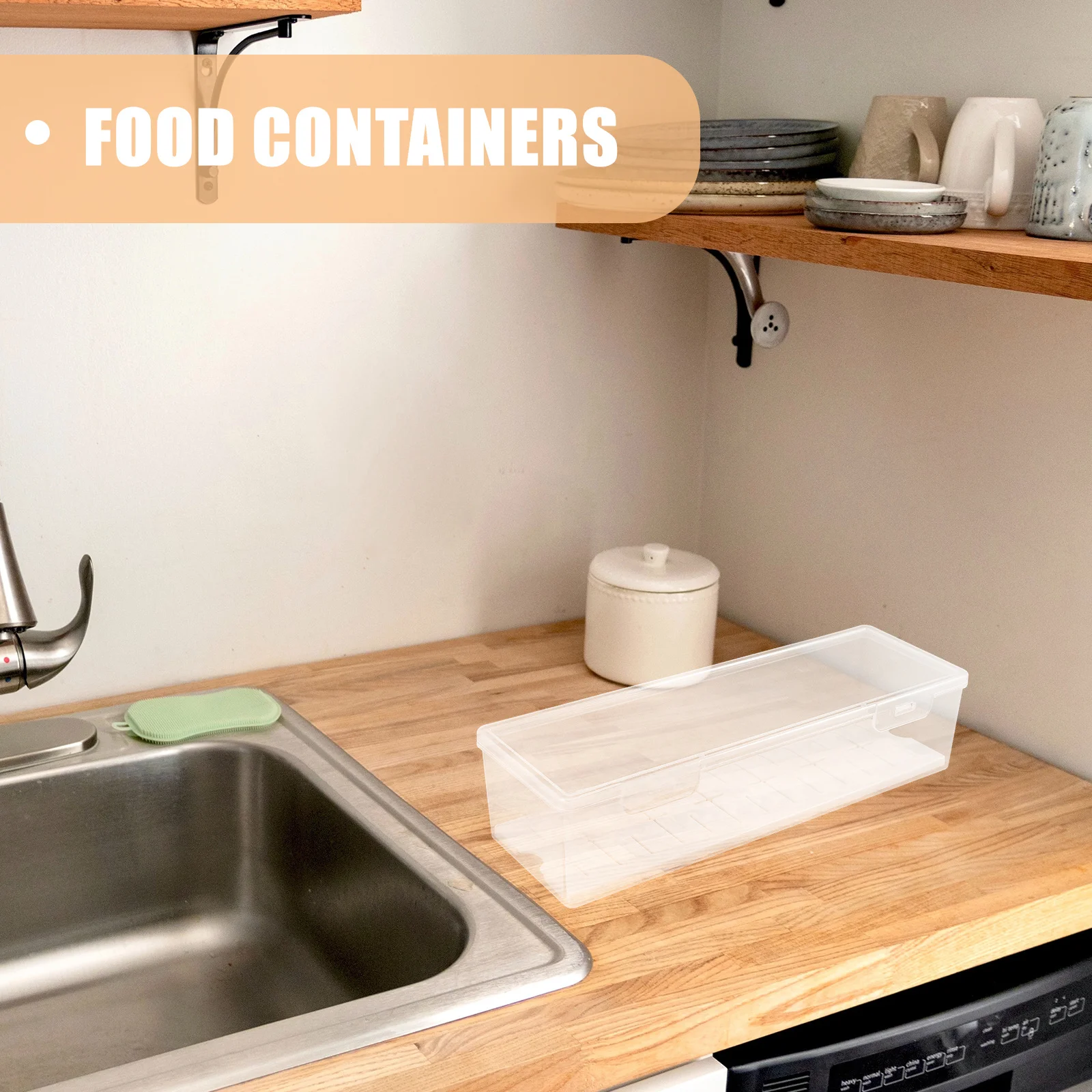 

Bread Box Fridge Sealing Food Container Freezer Vegetable Storage Organizer Kitchen Fresh Sealing Food Boxes Fridge Organizers