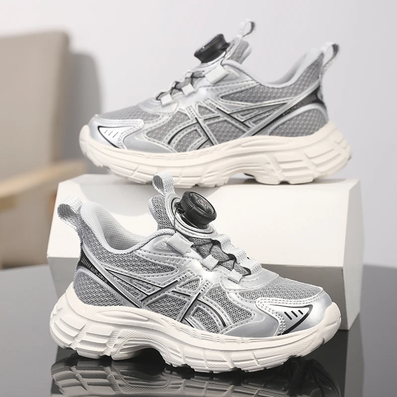 

Spring Girls Sneaker Children Shoes Luxury Breathable Platform Kids Casual Sneaker School Sports Girls Shoes 4 To 12 Years