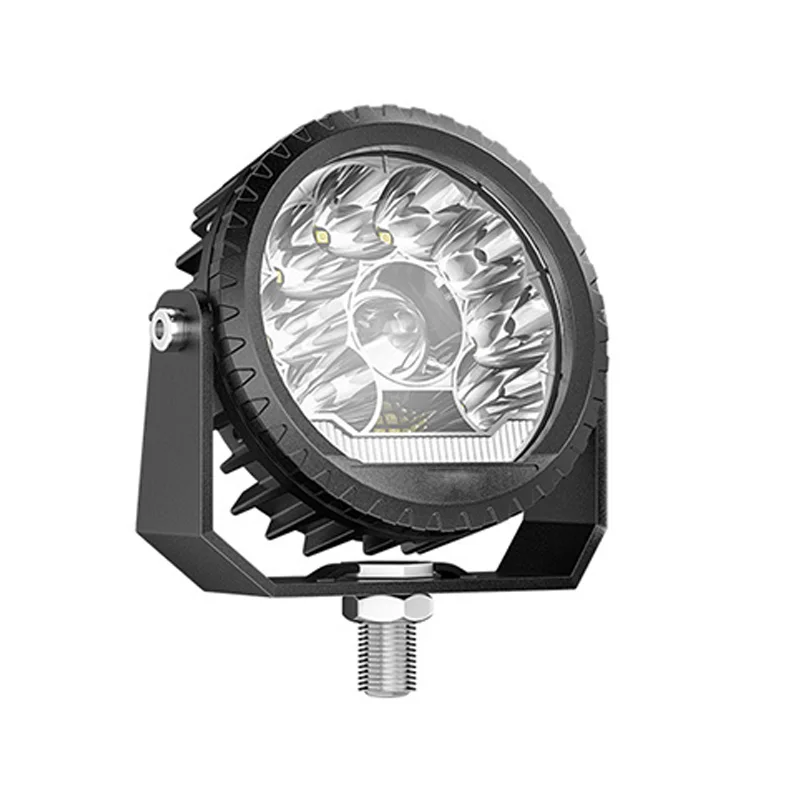 2 Pcs 4.5-inch 60w Car Led Work Light 9v-36v Truck Headlight Round Spotlight Waterproof Lamp Modified Accessories