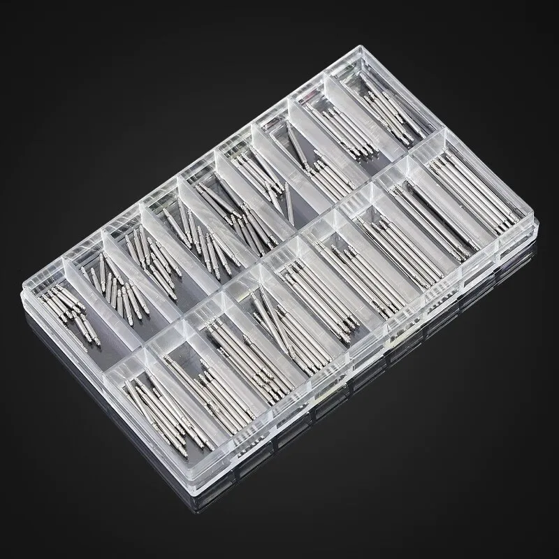 360pcs/set Strainless Steel Spring Bars 8mm-25mm Watchband Metal Spring Bars Strap Belt Repair Tools Pin Watch Accessories